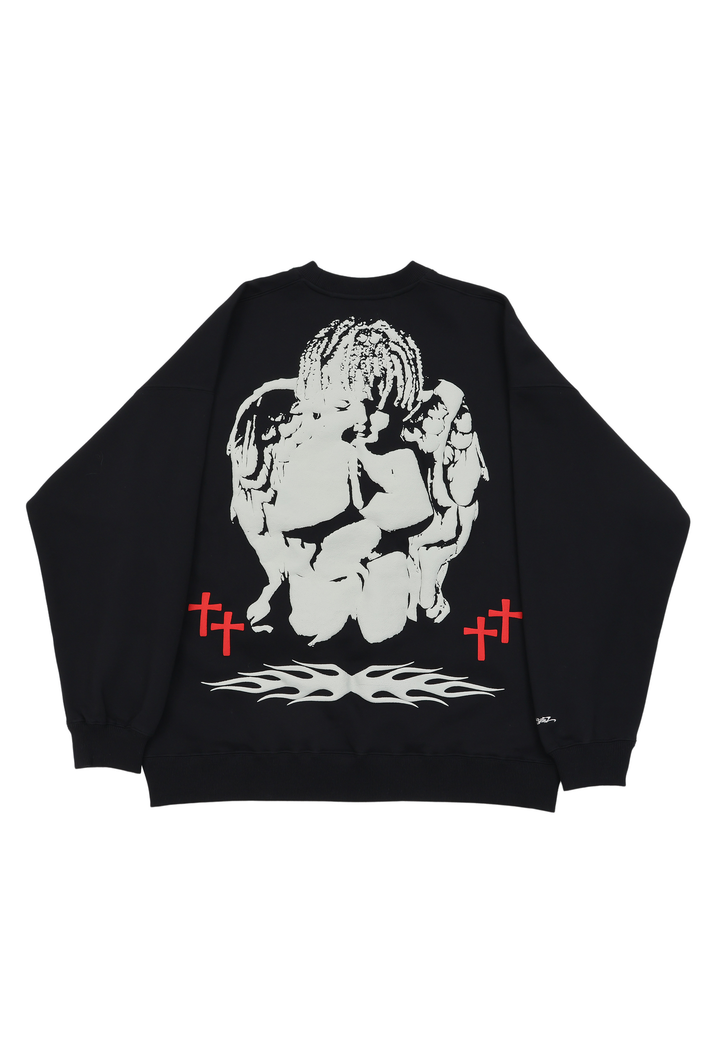 "FOAMING ANGEL" Sweat shirt