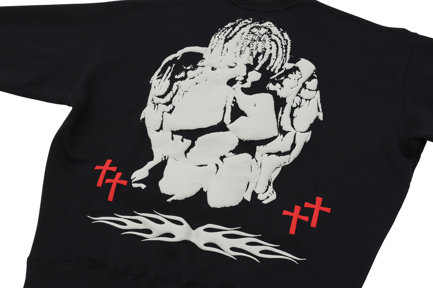 "FOAMING ANGEL" Sweat shirt