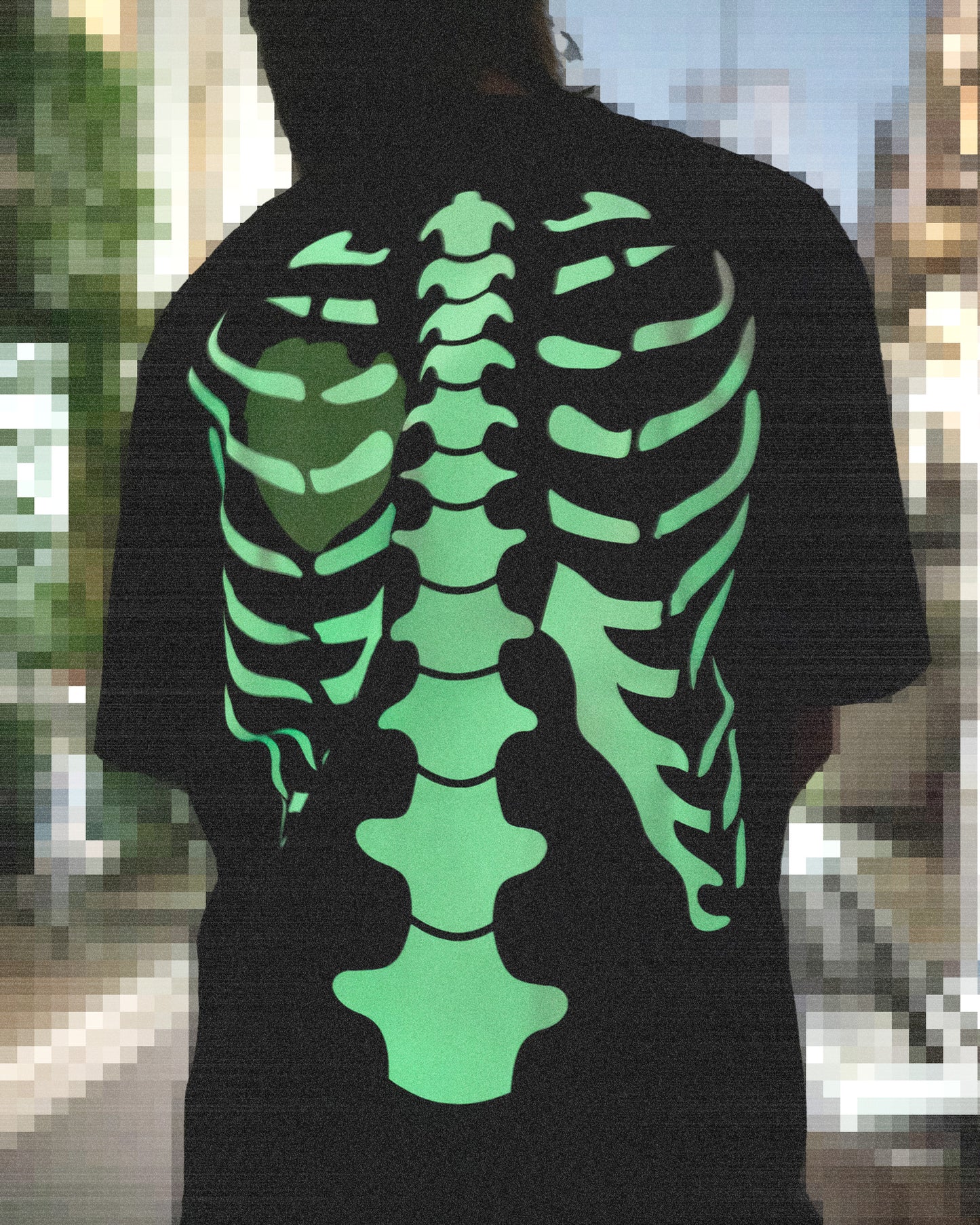 "Luminous Bone" S/S T-shirt