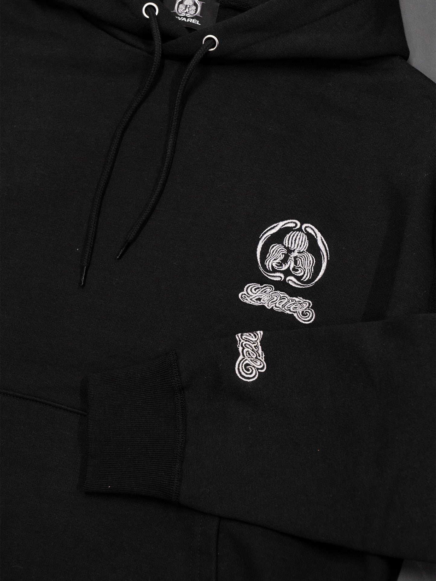 "ANGEL LOGO" HOODIE [BLACK]