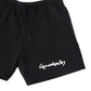 "ANCIENT LOGO" Sweat short pants［BLACK］