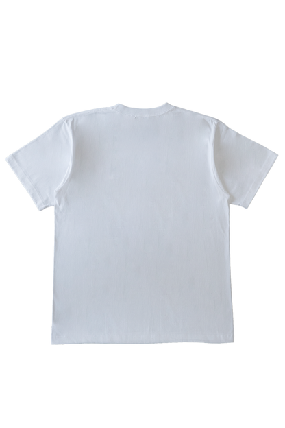 "FOAMING NAME TAG" S/S T-shirt [WHITE]
