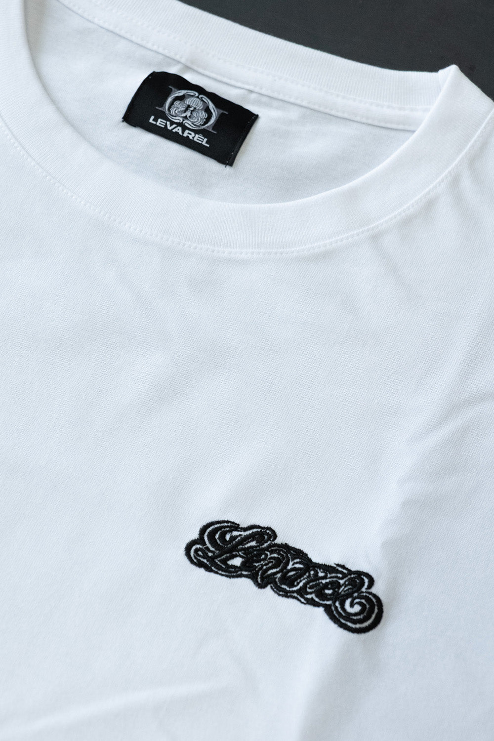 “LEVAREL LOGO" S/S T-shirt [WHITE]