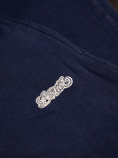 “LEVAREL LOGO" LOUNGE FLOW PANTS  [NAVY]