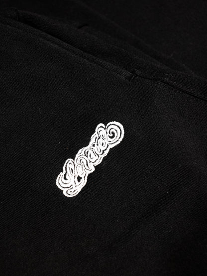 “LEVAREL LOGO" LOUNGE FLOW PANTS  [BLACK]