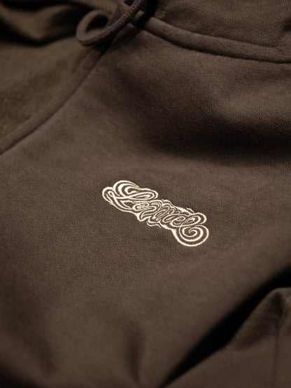 "FOAMING BONE" Zip Parker/"LEVAREL LOGO" [MOCHA]