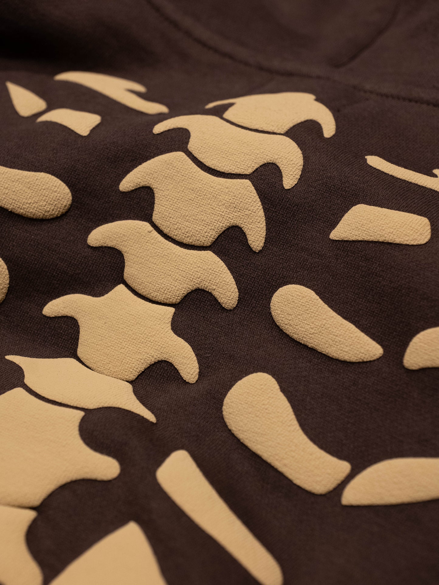 "FOAMING BONE" Zip Parker/"LEVAREL LOGO" [MOCHA]