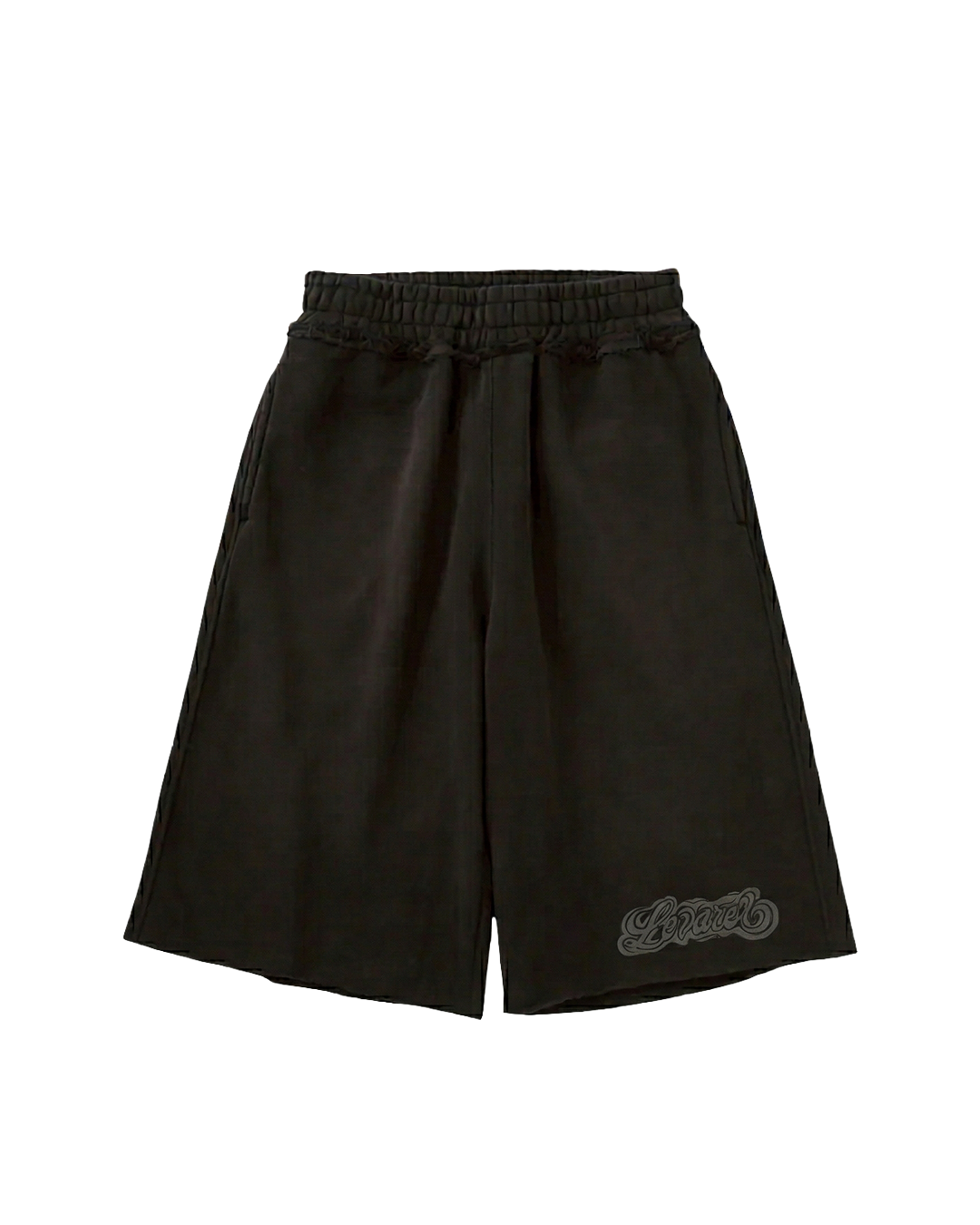 “LEVAREL LOGO" BAGGY SHORTS　[BLACK]
