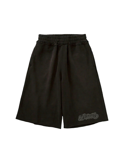 “LEVAREL LOGO" BAGGY SHORTS　[BLACK]
