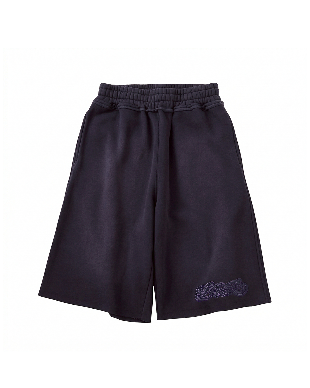 “LEVAREL LOGO" BAGGY SHORTS　[NAVY]