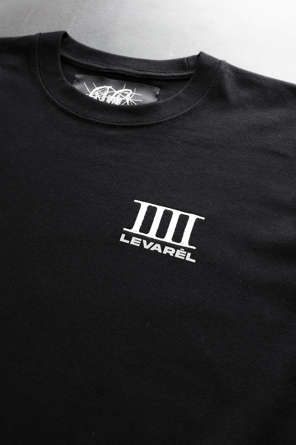 "Number Logo" S/S T-shirt［BLACK］