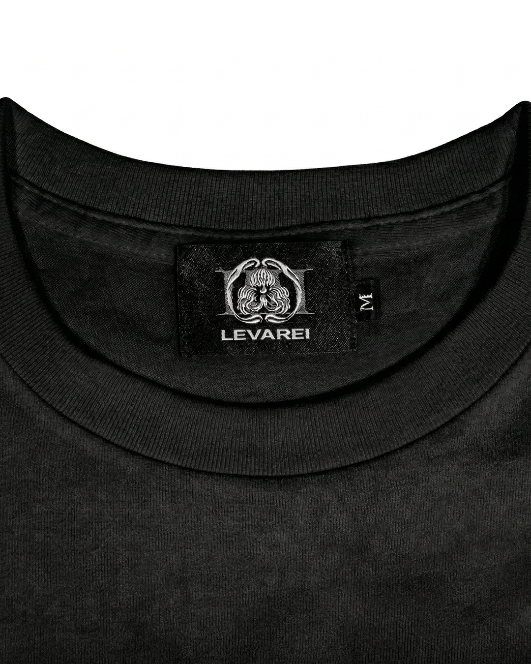 “LEVAREL LOGO" S/S T-shirt [Sleeve]　［BLACK］