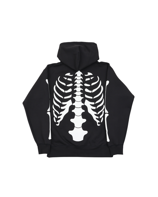 "FOAMING BONE" Zip Parker/"LEVAREL LOGO" [BLACK]