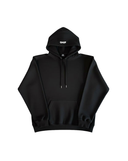 “LEVAREL LOGO" WRAP UP HOODIE [BLACK]
