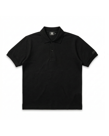 “LEVAREL LOGO" POLO-Shirt [BLACK]