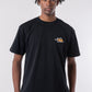 "SNAKE RECTANGLE LOGO" S/S T-shirt [BLACK]