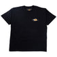 "SNAKE RECTANGLE LOGO" S/S T-shirt [BLACK]